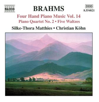 Brahms: Four-Hand Piano Music, Vol. 14