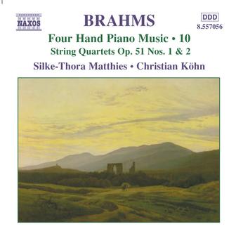 Brahms: Four-Hand Piano Music, Vol. 10