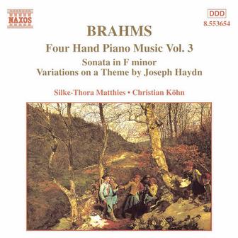 Brahms: Four-Hand Piano Music, Vol. 3