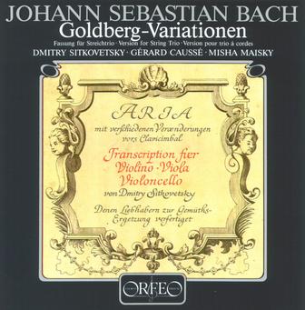 Bach: Goldberg Variations, BWV 988