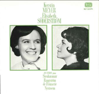 Stenhammar, Rangström, Frumerie & Nystroem: Works for Voice & Piano