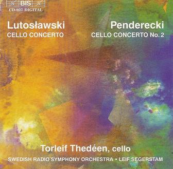 Lutoslawski: Cello Concerto / Penderecki: Cello Concerto No. 2