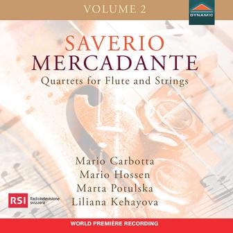 Mercadante: Quartets for Flute & Strings, Vol. 2