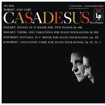 Mozart: Sonata for 2 Pianos, K. 448 & Andante with 5 Variations, K. 501 - Schubert: Fantasia, D. 940 & Andantino varié, D. 823