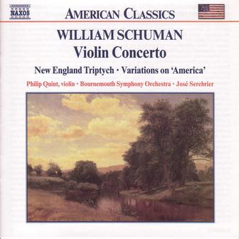 Schuman, W.: Violin Concerto / New England Triptych