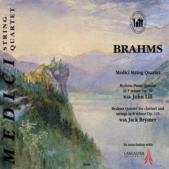Brahms: Piano Quintet in F Minor & Quintet for Clarinet and Strings in B Minor