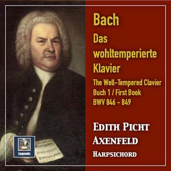 J.S. Bach: The Well-Tempered Clavier, Book 1, BWVV 846-869