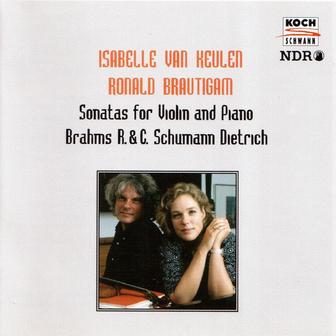 Brahms - Dietrich - Clara Schumann (Sonatas for Violin and Piano)