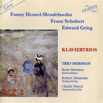 Fanny Hensel-Mendhelssohn, Schubert & Crieg: Klaviertrios