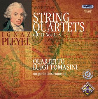 Pleyel, I.J.: String Quartets, Op. 11, Nos. 1-3