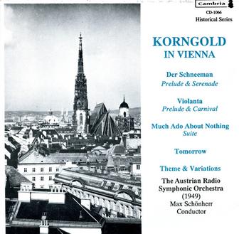 Korngold in Vienna (1949, 1955)