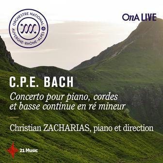 C.P.E Bach: Concerto pour piano, cordes et basse continue en ré mineur (Live)
