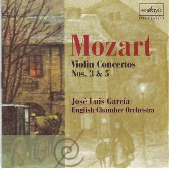 Mozart: Violin Concertos Nos. 3 & 5