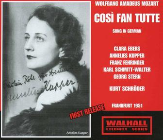 Mozart: Così fan tutte (Sung in German), K. 588