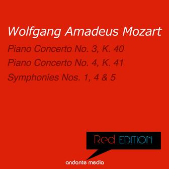 Red Edition - Mozart: Piano Concertos Nos. 3, 4 & Symphonies Nos. 1, 4, 5
