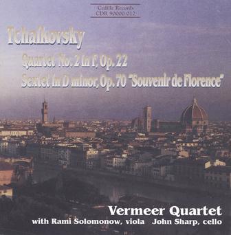 Tchaikovsky: String Quartet No. 2 in F Major / Souvenir De Florence