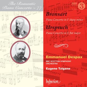 Bronsart & Urspruch: Piano Concertos (Hyperion Romantic Piano Concerto 77)