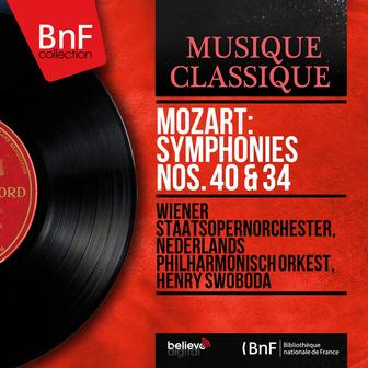 Mozart: Symphonies Nos. 40 & 34 (Mono Version)