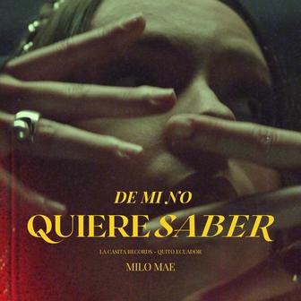 De Mi No Quiere Saber - Single