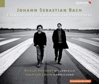 Bach: 3 Sonatas for Viola da Gamba & Harpsichord