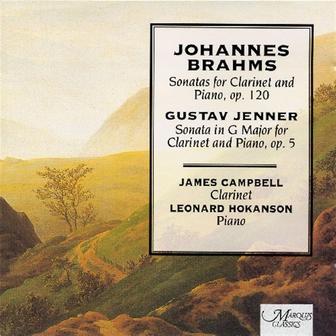 Brahms And Jenner Works For Clarinet