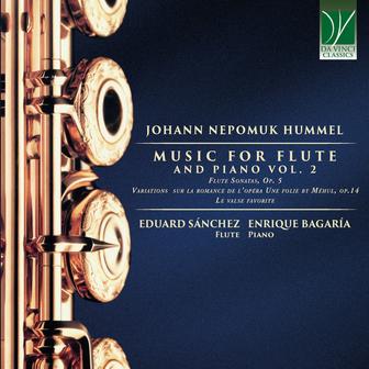 Johann Nepomuk Hummel: Music for Flute and Piano, Vol. 2