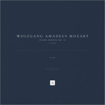 Piano Sonata No. 12 in F Major, K. 332/300k
