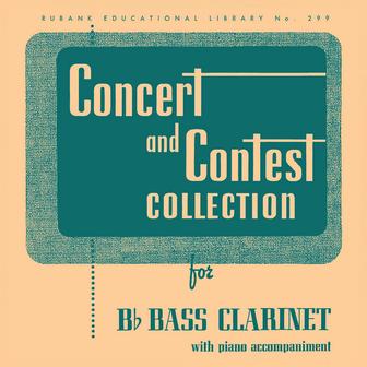 Concert and Contest Collection for Bass Clarinet, Play-Along (Disc Two)